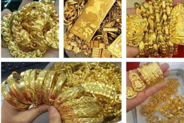 保定顺平县回收黄金